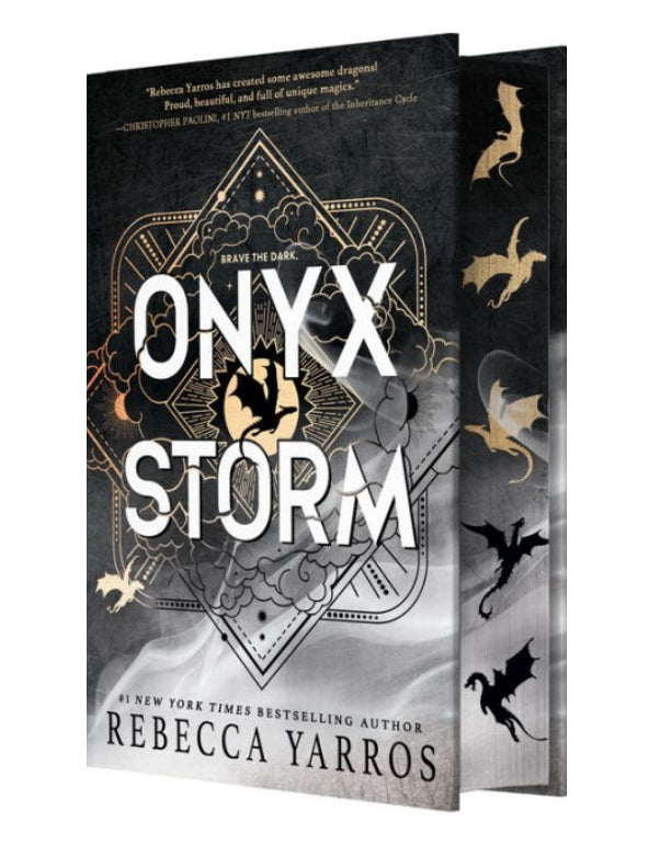 Onyx Storm sprayed edges (preorder)