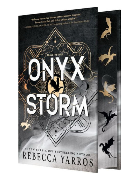 Onyx Storm sprayed edges (preorder)
